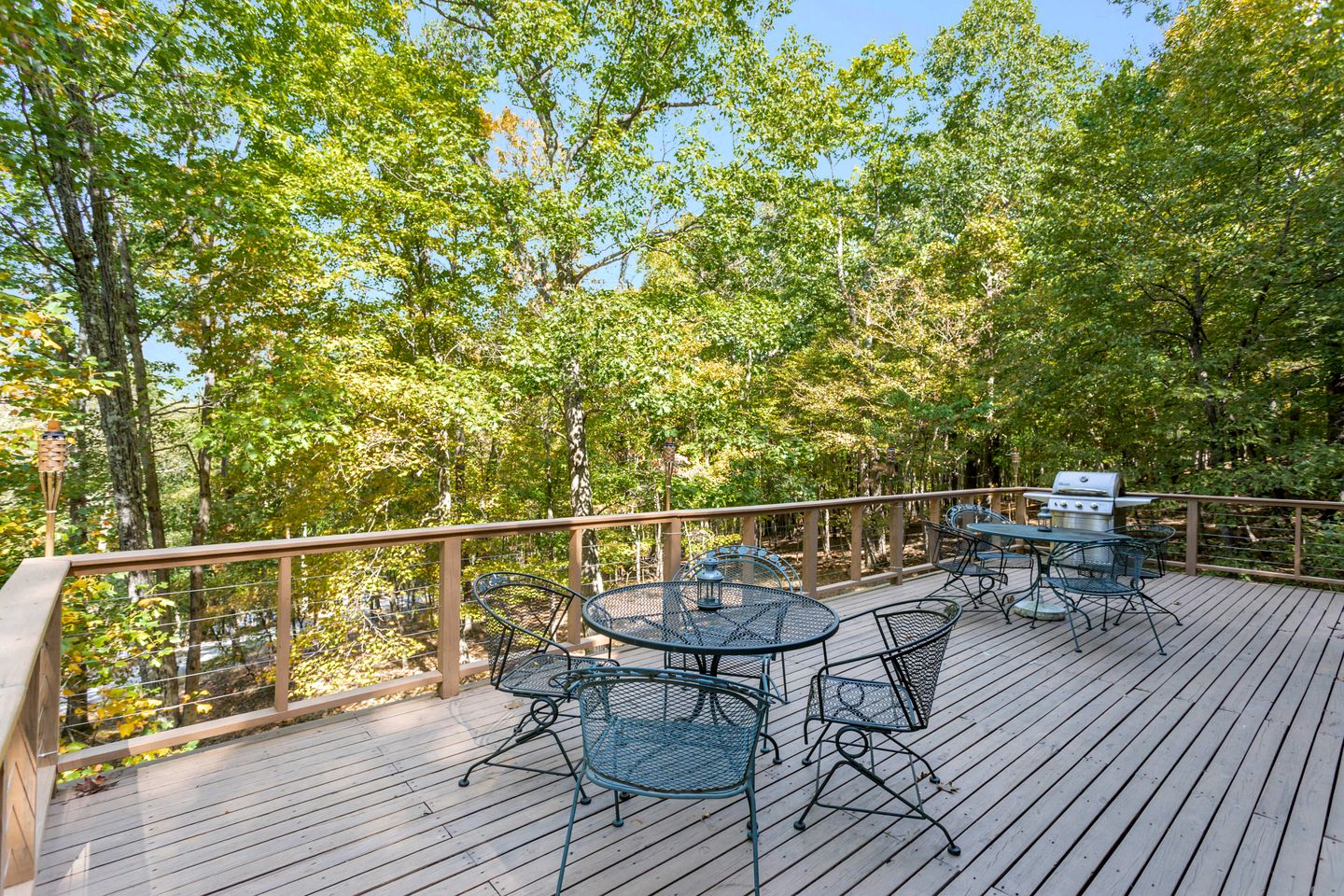 Peaceful Chalet-Cabin with a Private Lake, Hot Tub, Fire Pit and Deck at this Berkeley Springs, WV Getaway