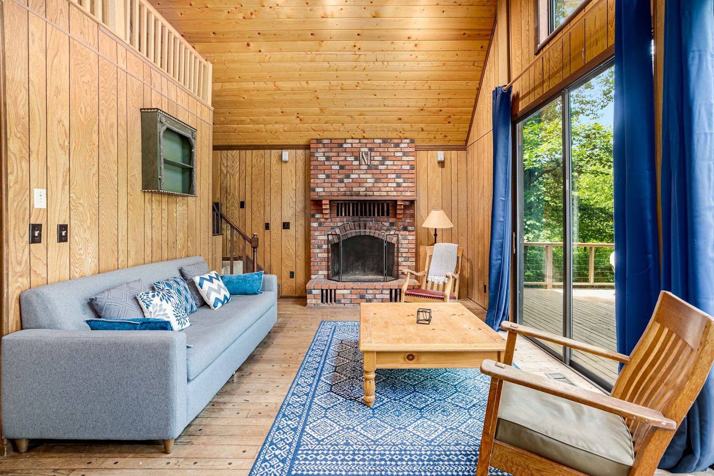 Peaceful Chalet-Cabin with a Private Lake, Hot Tub, Fire Pit and Deck at this Berkeley Springs, WV Getaway