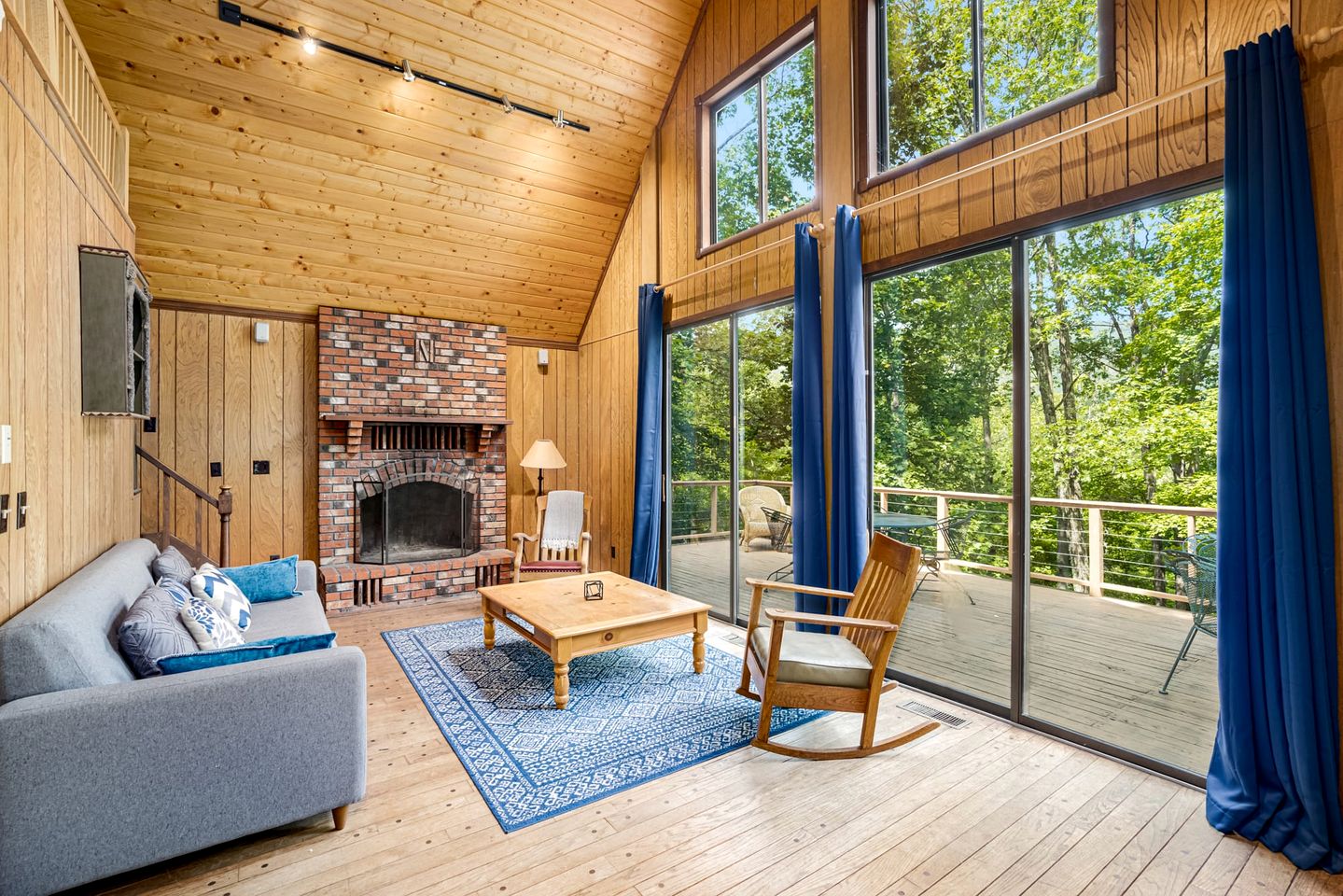 Peaceful Chalet-Cabin with a Private Lake, Hot Tub, Fire Pit and Deck at this Berkeley Springs, WV Getaway