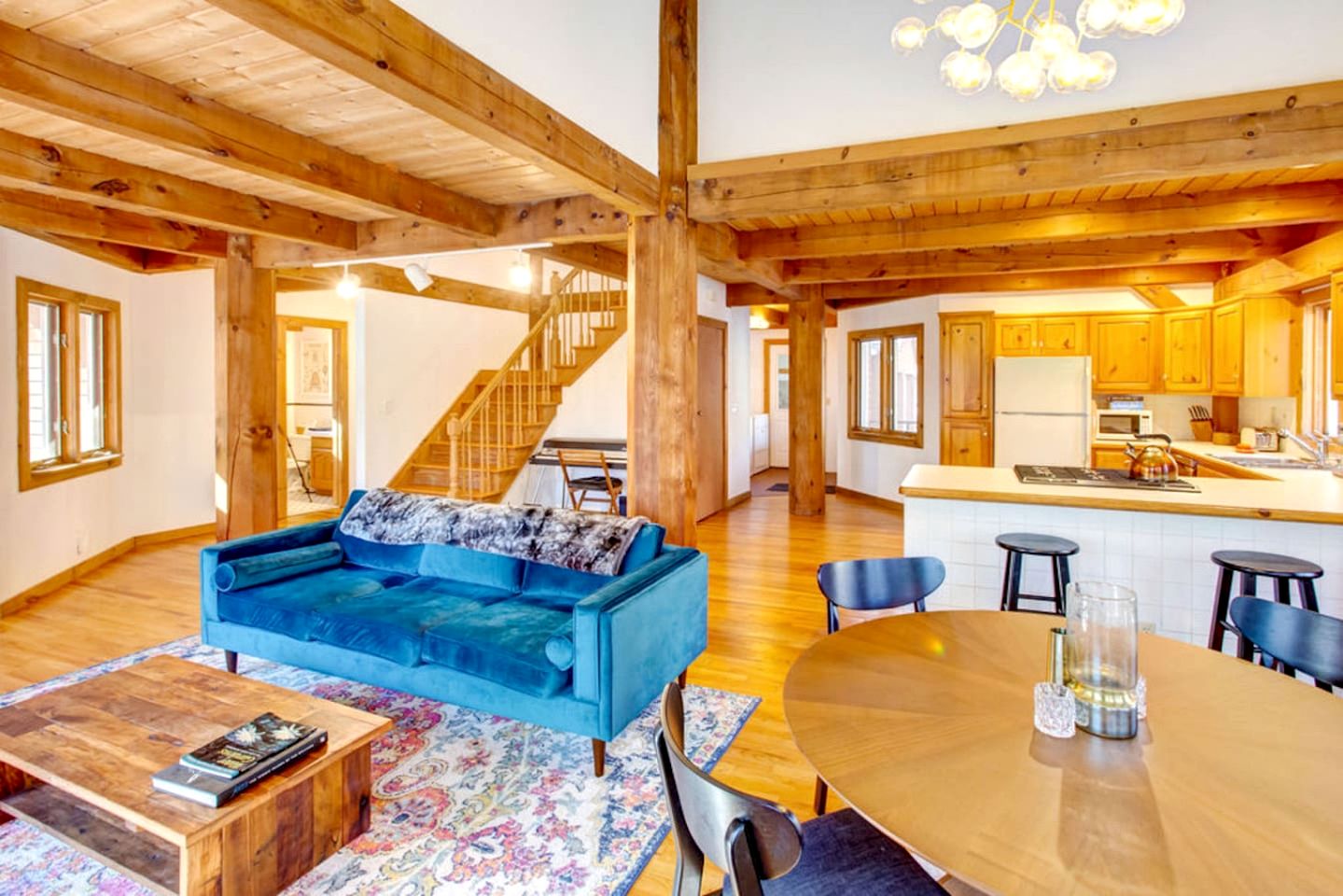 Peaceful Country Retreat with Private Trails, Sauna & Stargazing in Bloomville, New York
