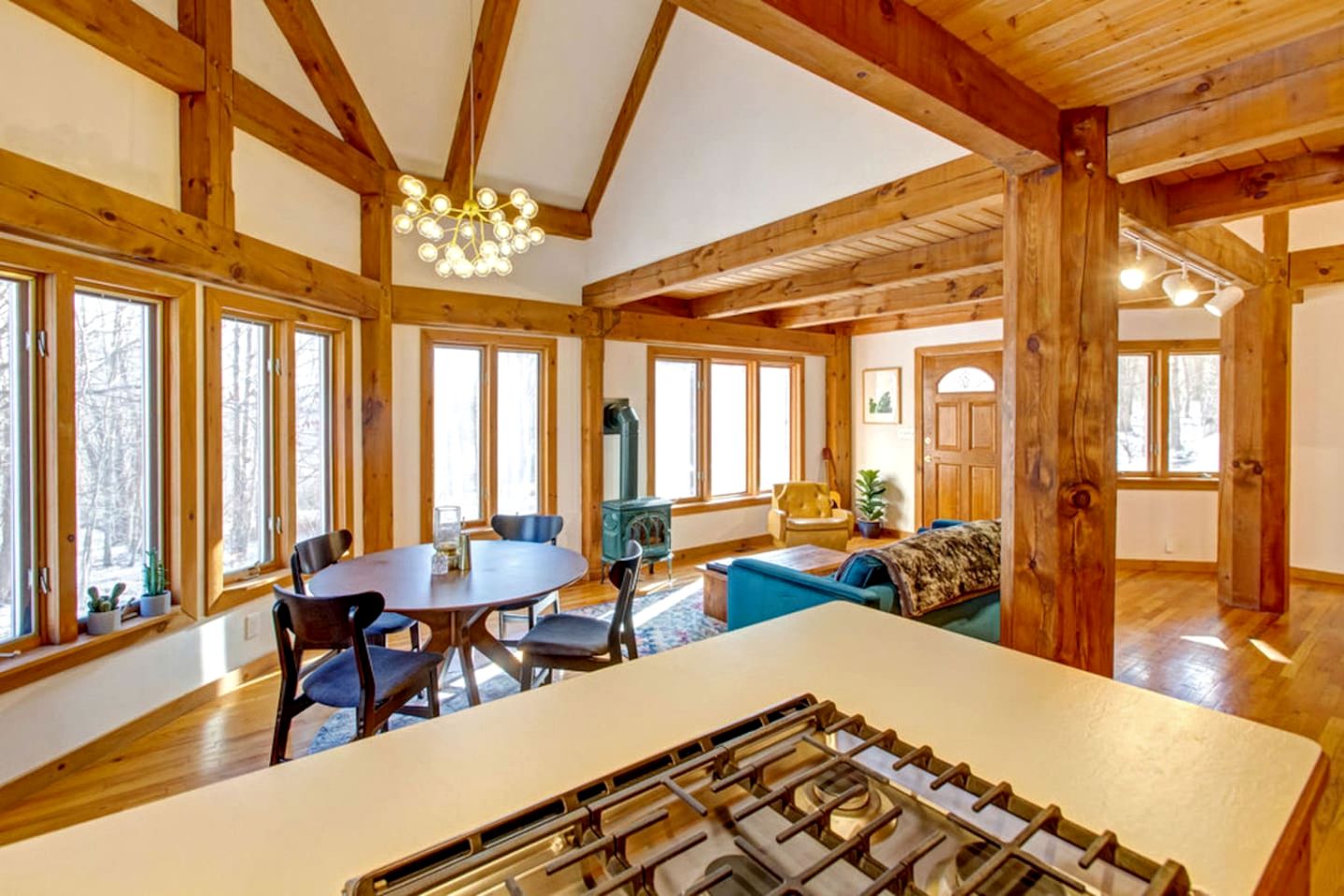 Peaceful Country Retreat with Private Trails, Sauna & Stargazing in Bloomville, New York