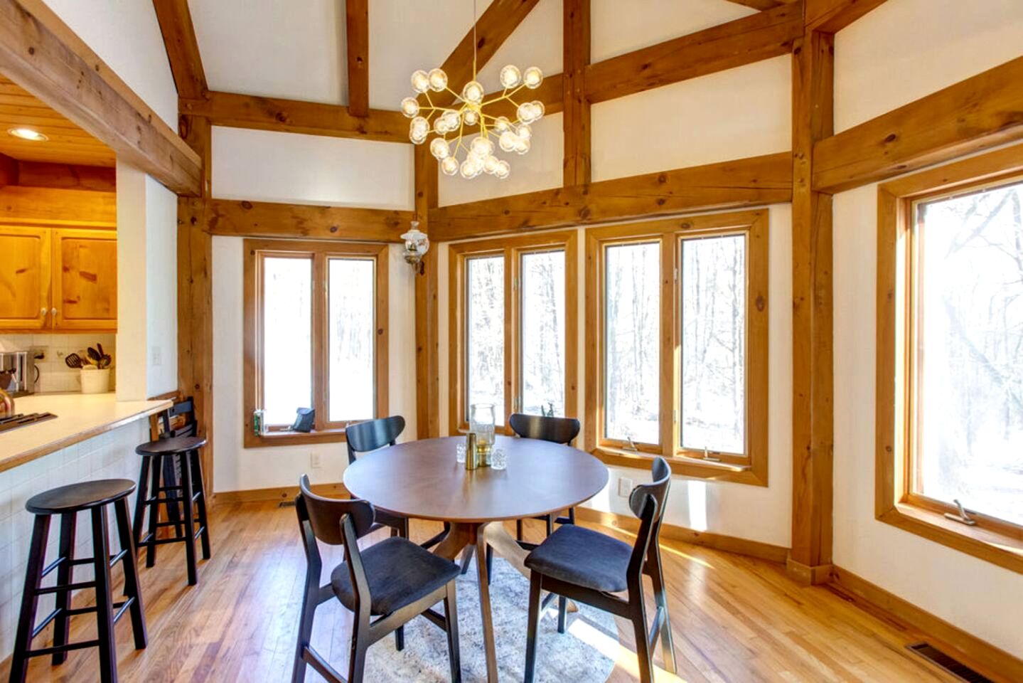 Peaceful Country Retreat with Private Trails, Sauna & Stargazing in Bloomville, New York