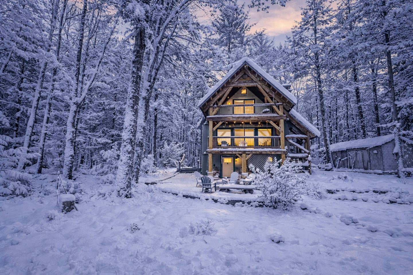 Cabins (United States of America, Sweden, Maine)