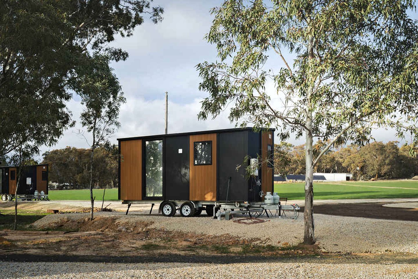 Peaceful Farm Stay Tiny House with Vineyard Views near Avoca, Warrenmang Victoria