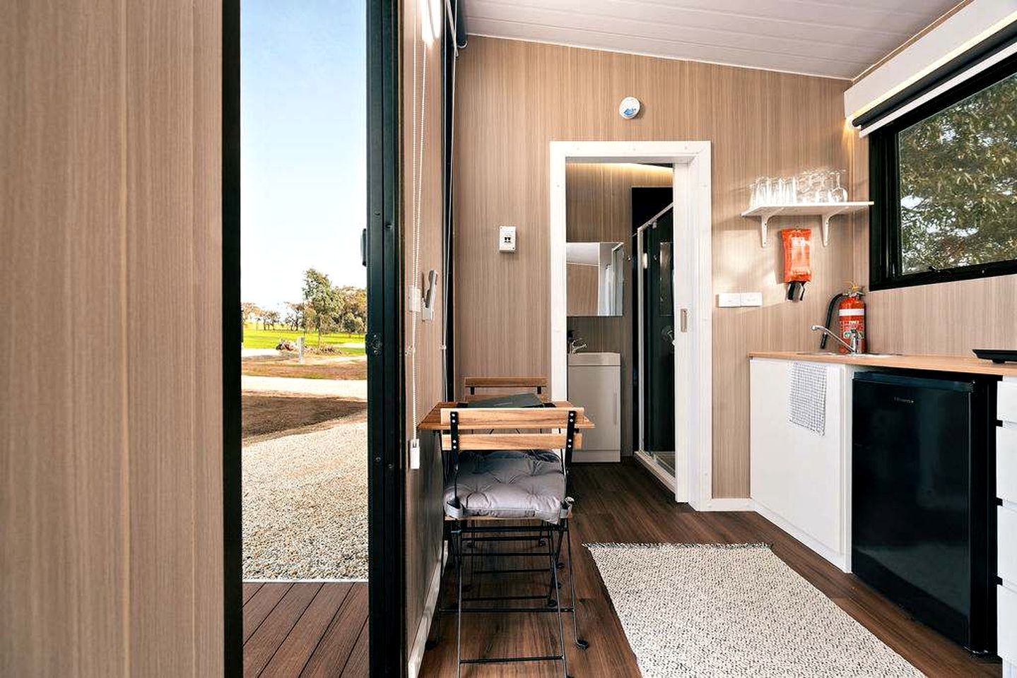 Peaceful Farm Stay Tiny House with Vineyard Views near Avoca, Warrenmang Victoria
