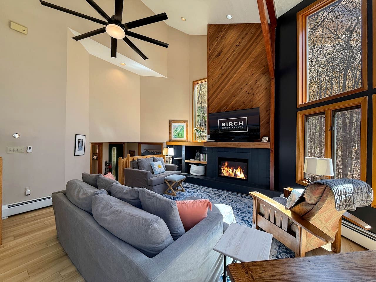 Peaceful Four Bedroom Cabin Retreat in North Conway New Hampshire Near Cranmore Mountain