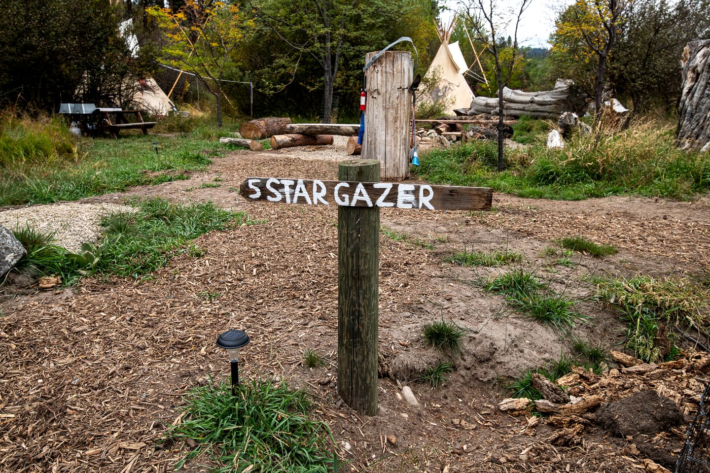 Peaceful Glamping Vacation in the Woods: Cute Pet-Friendly Teepee by the Payette River near Boise, Idaho