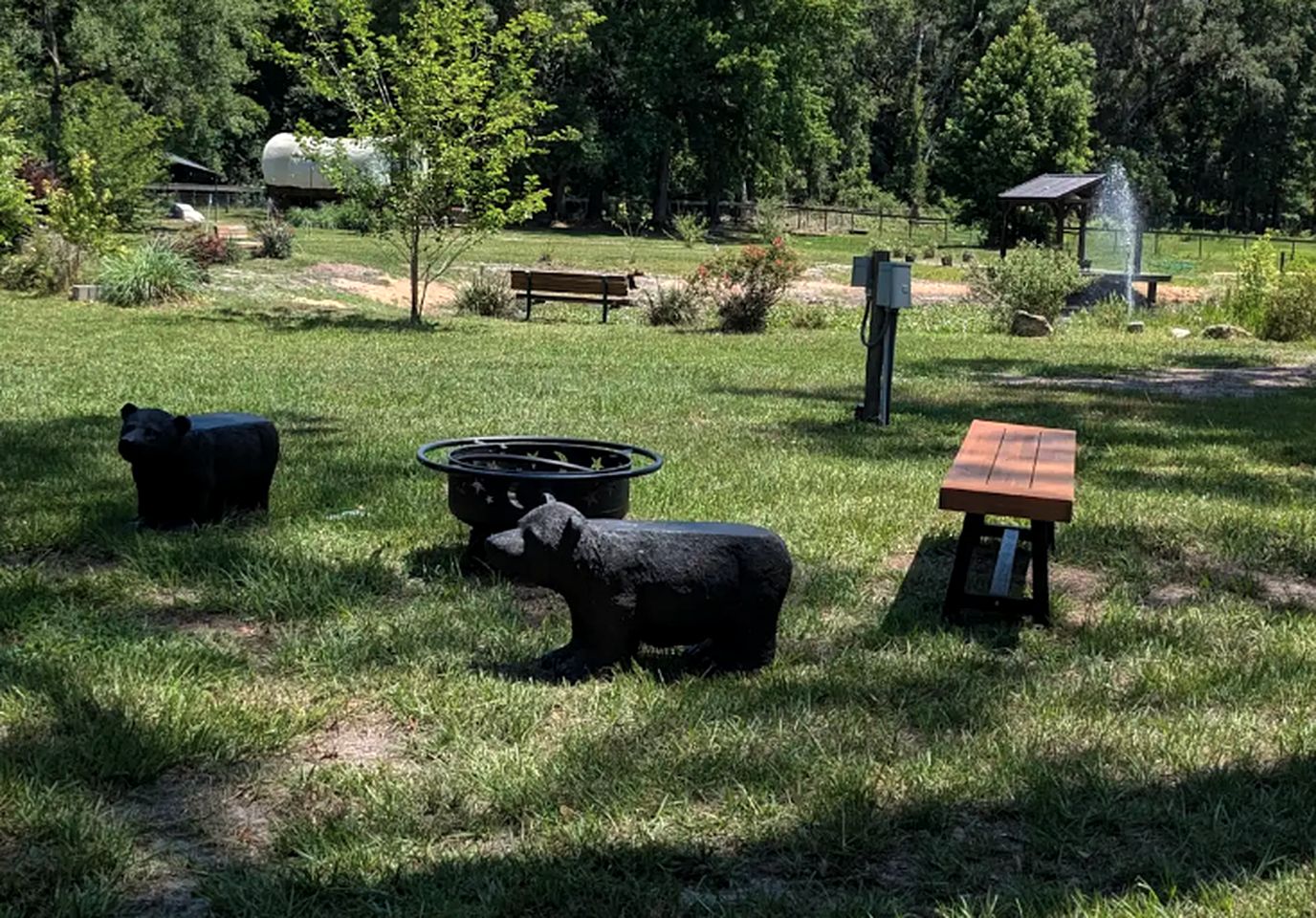 Soulful Glamping Experience with Highland Cows, Private Wagon & Nature in Melrose, Florida