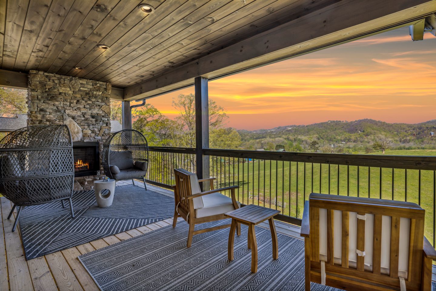 Impressive Three Level Cabin with Game and Theater Room and Countryside Views in Tennessee