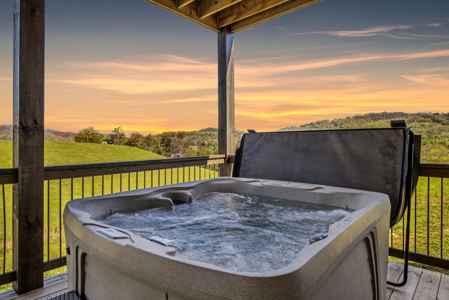 Impressive Three Level Cabin with Game and Theater Room and Countryside Views in Tennessee