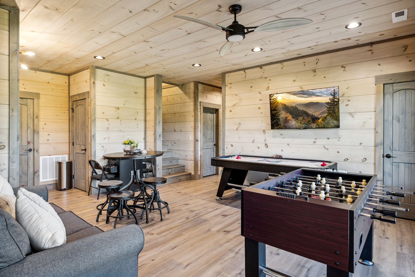 Impressive Three Level Cabin with Game and Theater Room and Countryside Views in Tennessee