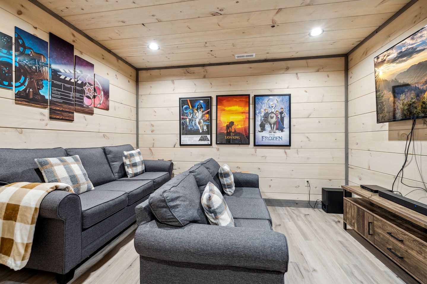 Impressive Three Level Cabin with Game and Theater Room and Countryside Views in Tennessee