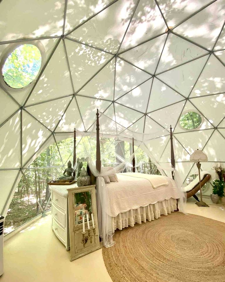 Sublime Geodesic Dome Haven near Lake Oconee in Georgia