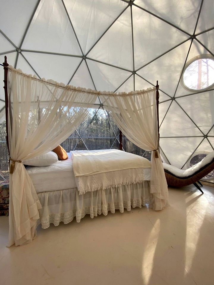 Sublime Geodesic Dome Haven near Lake Oconee in Georgia