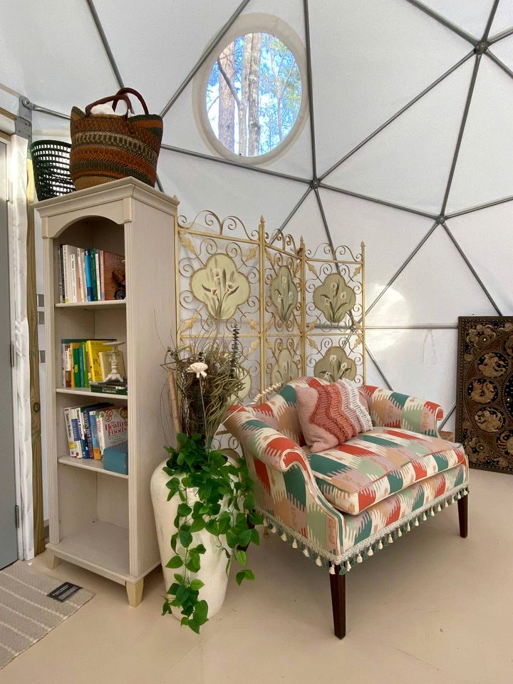 Sublime Geodesic Dome Haven near Lake Oconee in Georgia
