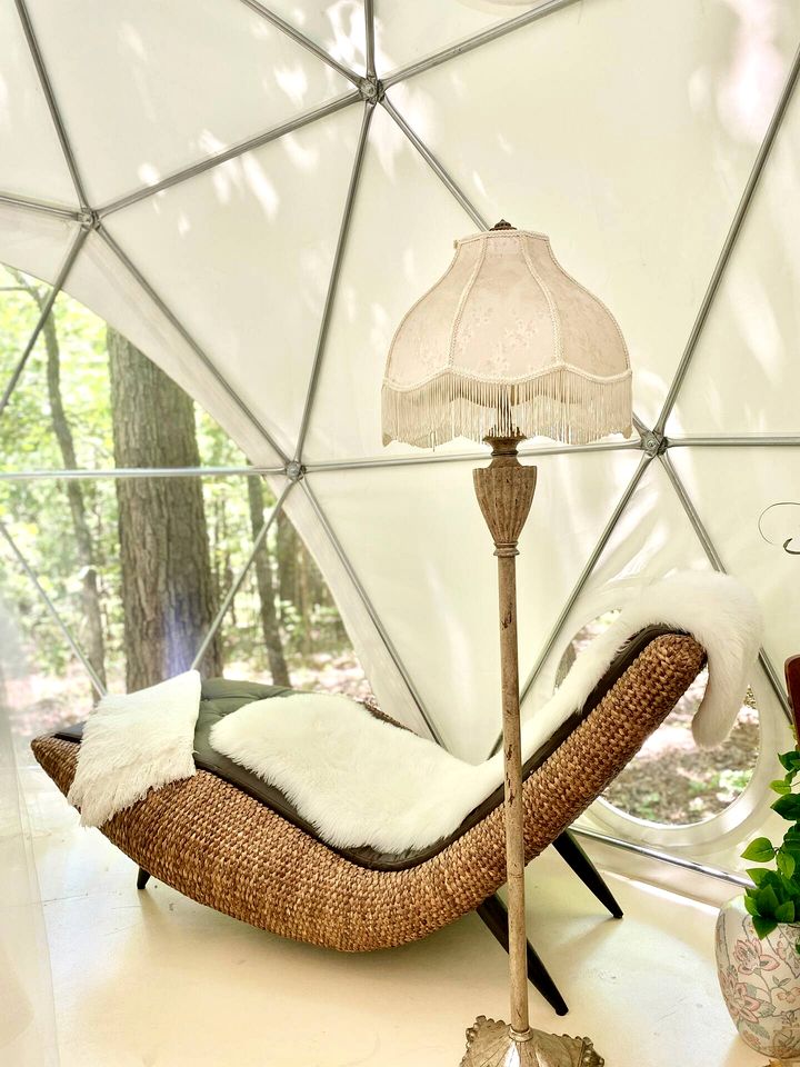 Sublime Geodesic Dome Haven near Lake Oconee in Georgia
