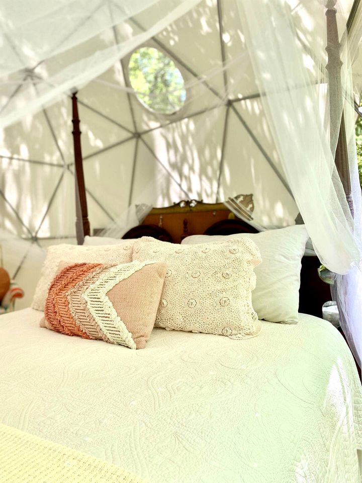 Sublime Geodesic Dome Haven near Lake Oconee in Georgia
