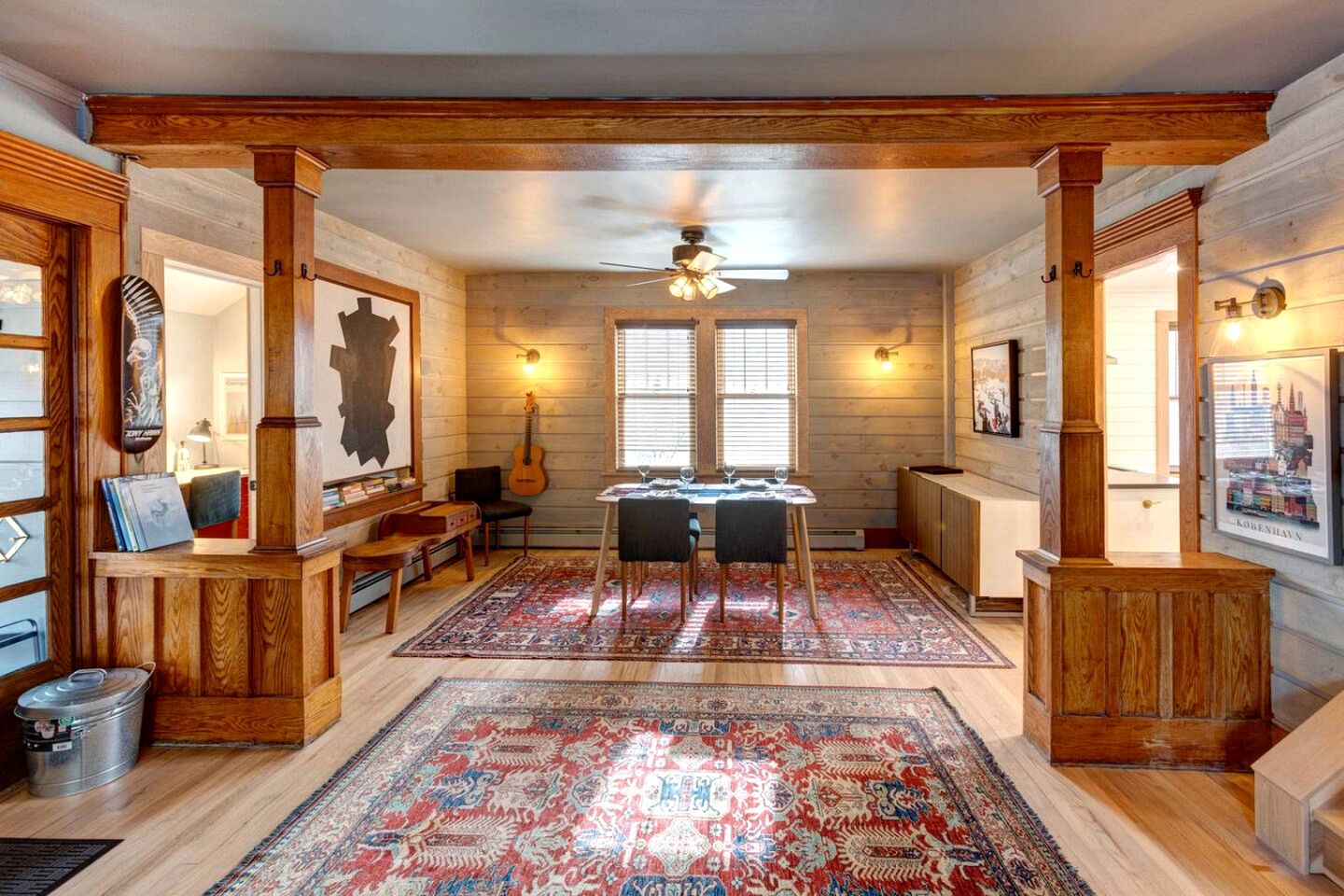 Peaceful Village Retreat with Fireplace, Deck Dining & Mountain Sunsets in Margaretville, New York