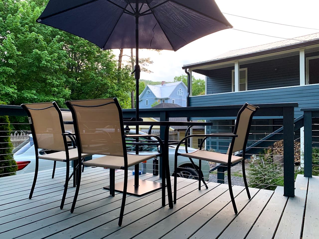 Peaceful Village Retreat with Fireplace, Deck Dining & Mountain Sunsets in Margaretville, New York