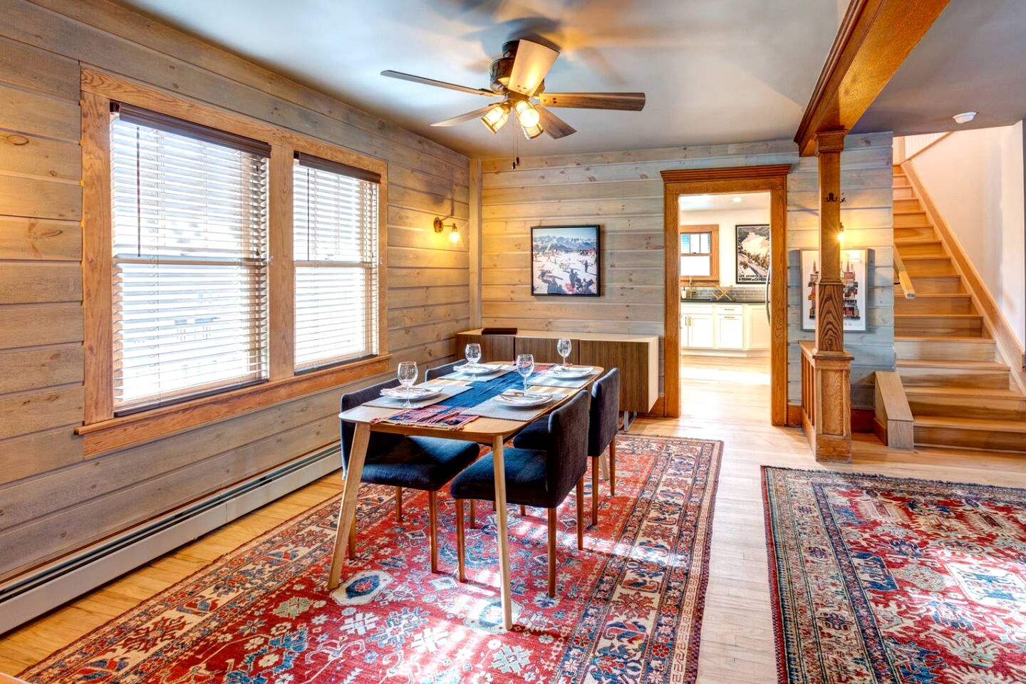 Peaceful Village Retreat with Fireplace, Deck Dining & Mountain Sunsets in Margaretville, New York