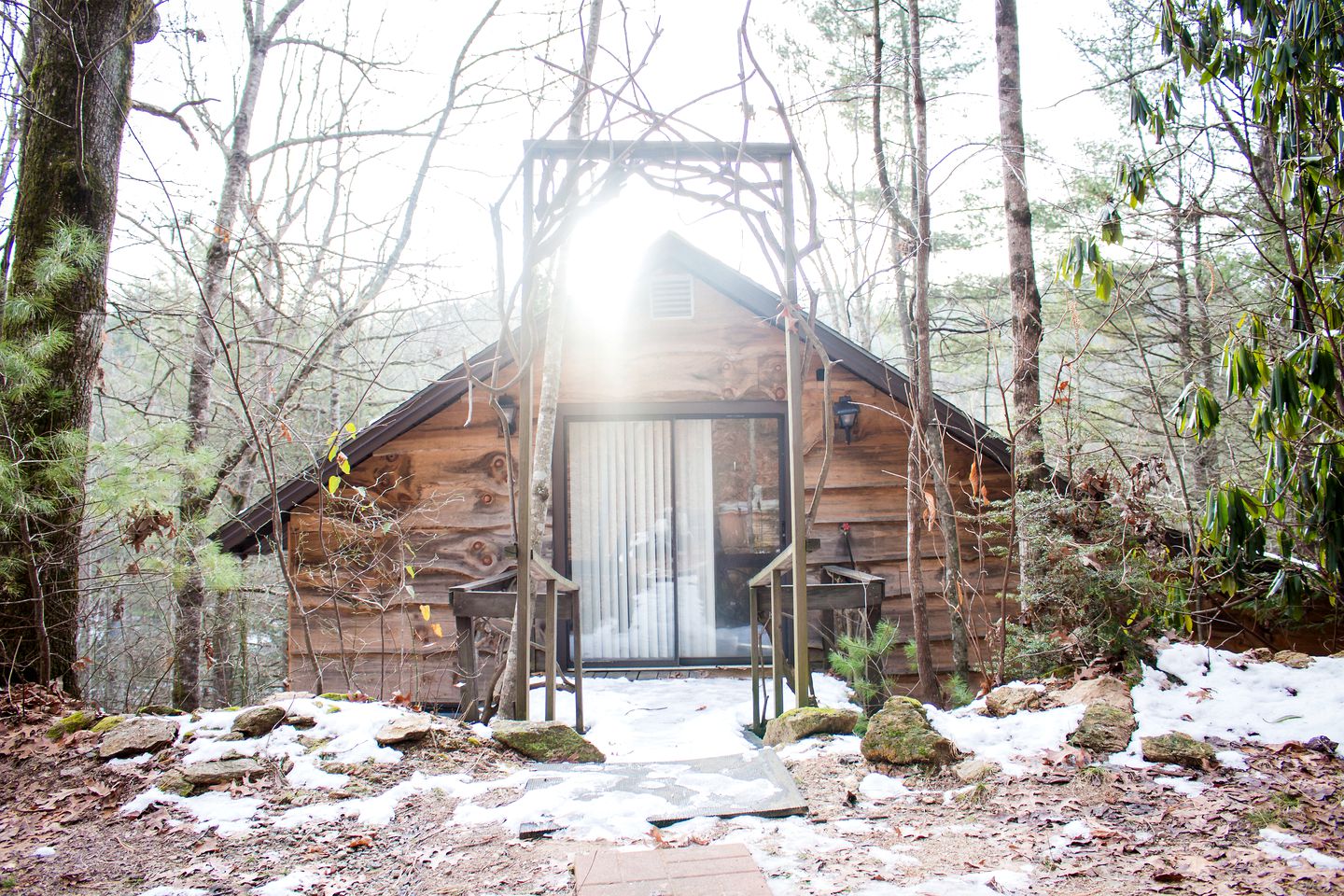 Peaceful Weekend Getaway Surrounded by Apple Orchards near Asheville, North Carolina