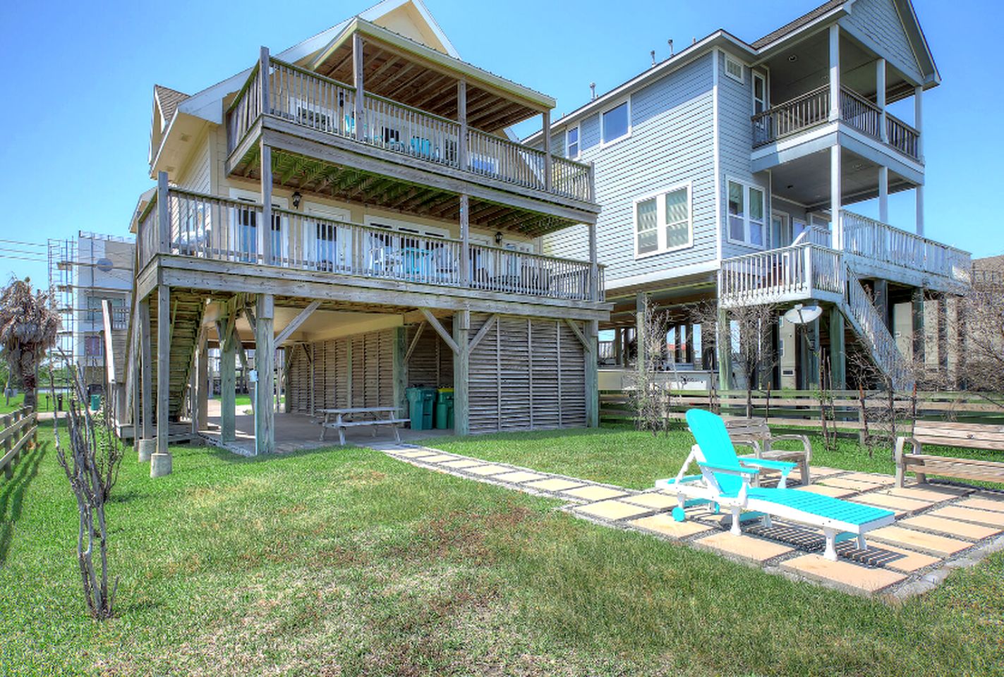 Beautiful Waterfront Home with Amazing Views from the Spacious Deck near Kemah Boardwalk in Seabrook, Texas