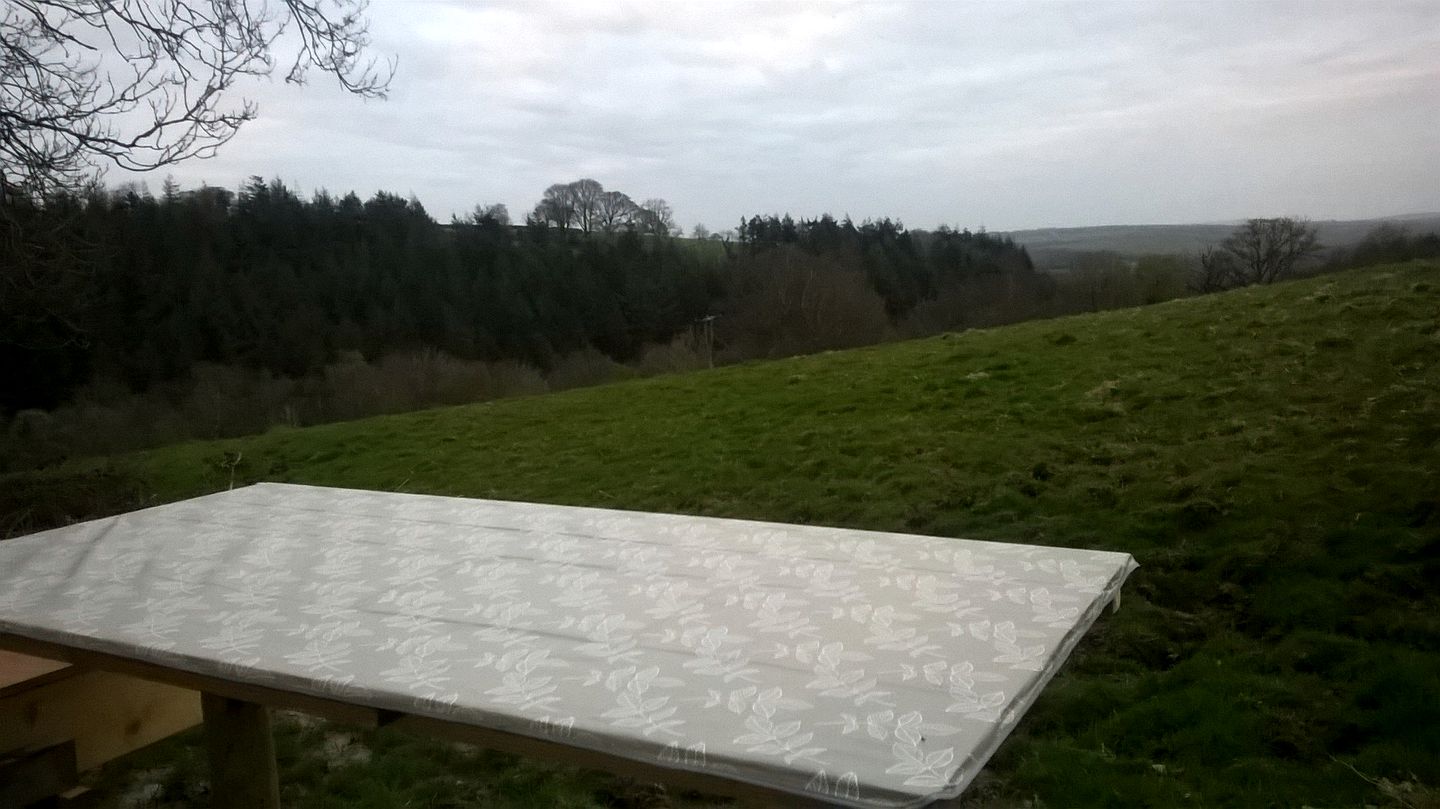 Unique Yurt Rental with Fire Pit for a Secluded Vacation near Swansea, Wales