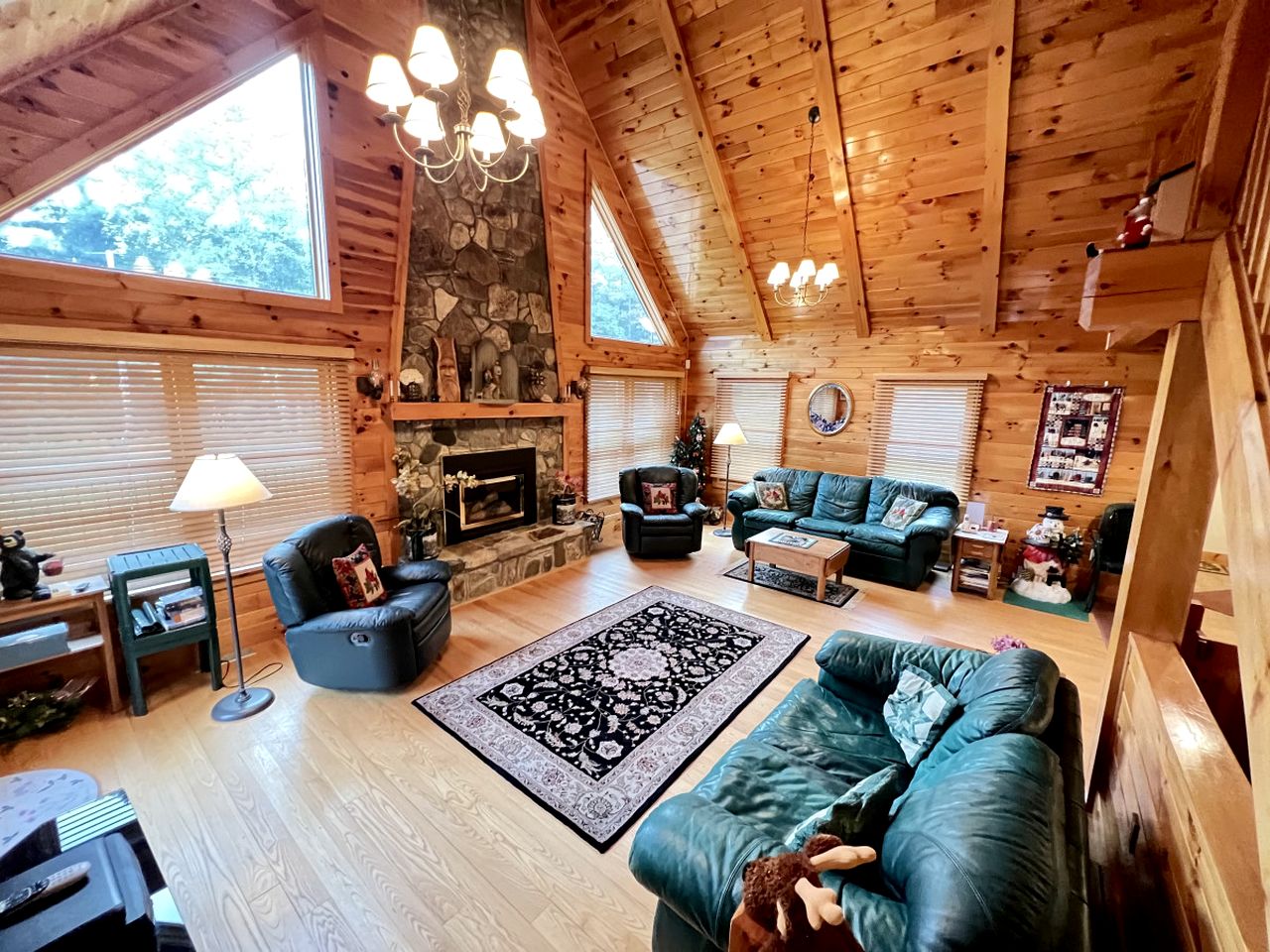 Embrace Nature in this Cabin Nestled Among Trees in Stratton, Vermont