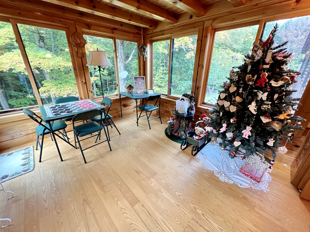 Embrace Nature in this Cabin Nestled Among Trees in Stratton, Vermont