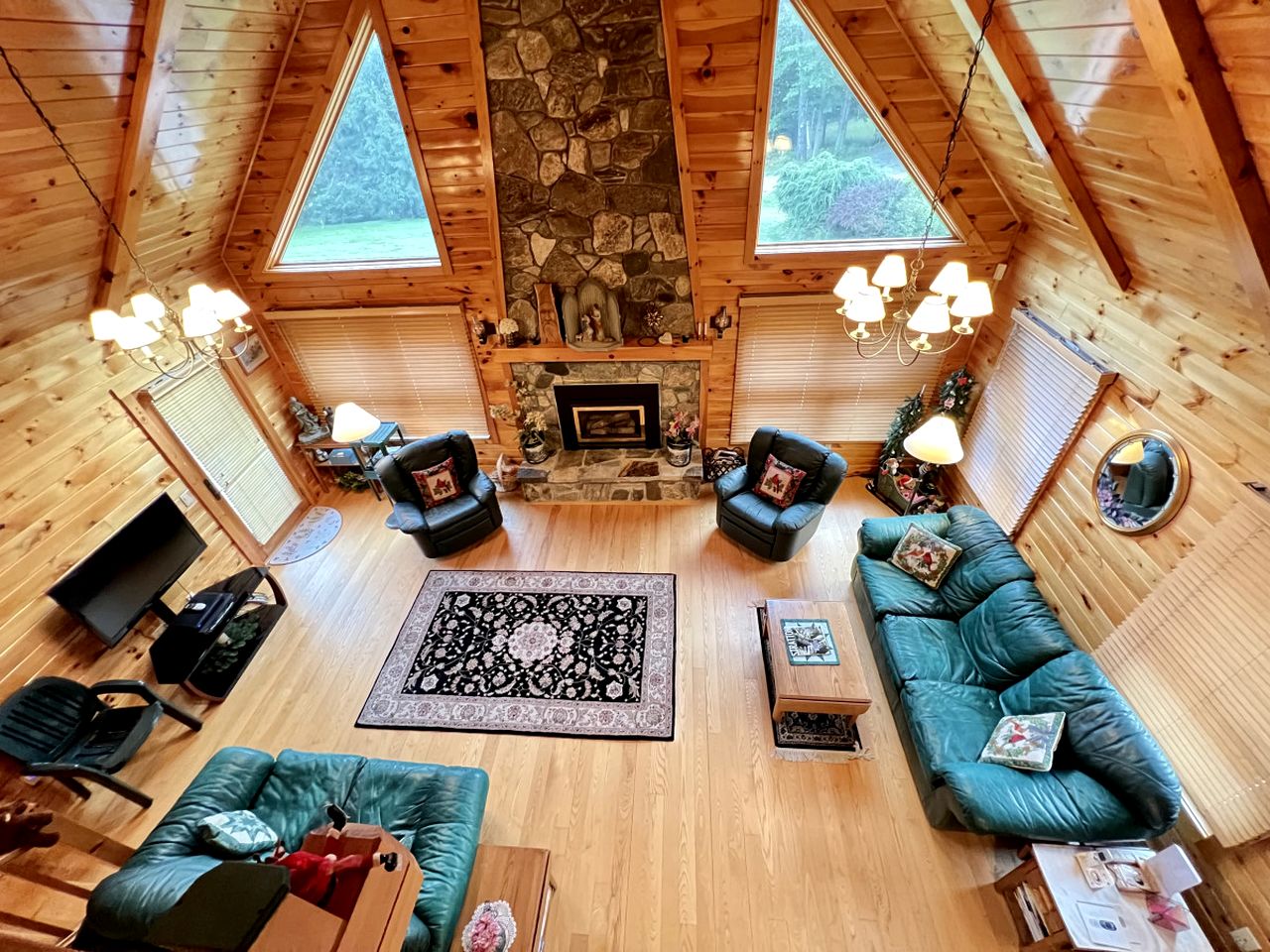 Embrace Nature in this Cabin Nestled Among Trees in Stratton, Vermont