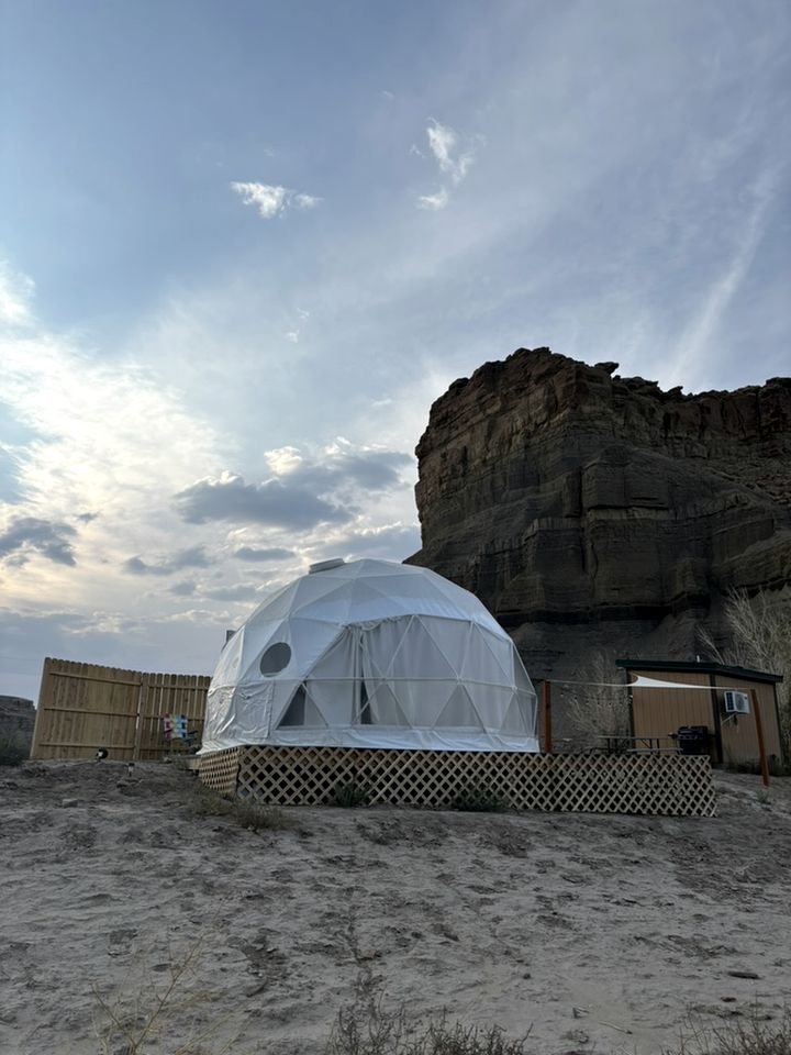 Capital Reef Dome in Hanksville, Utah