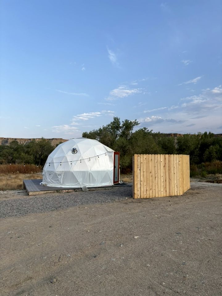 Capital Reef Dome in Hanksville, Utah