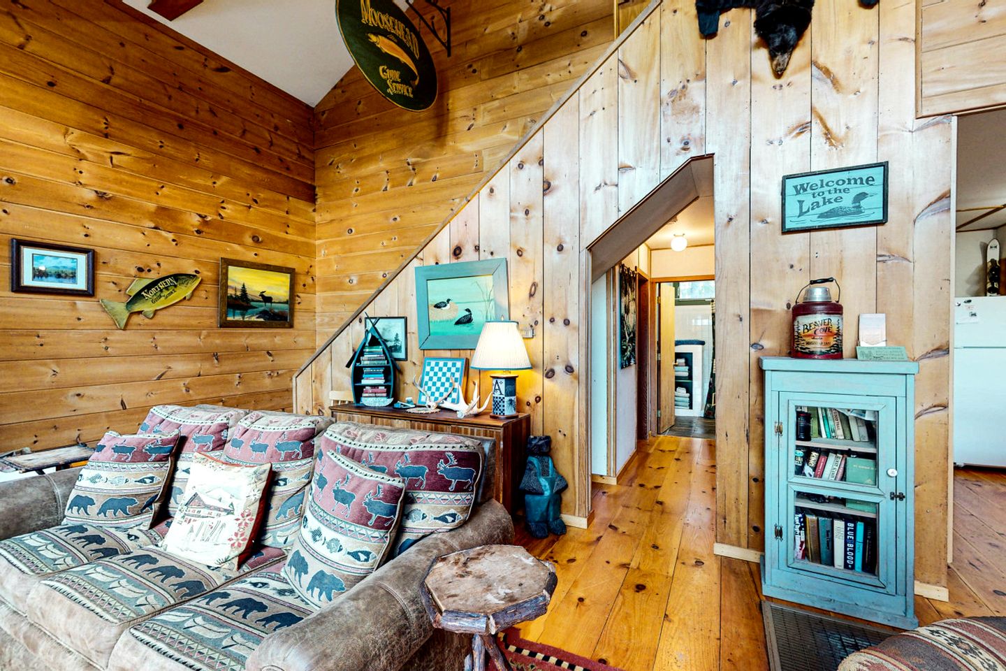 Pet-Friendly Cabin with Deck and Serene Lake Views in Maine