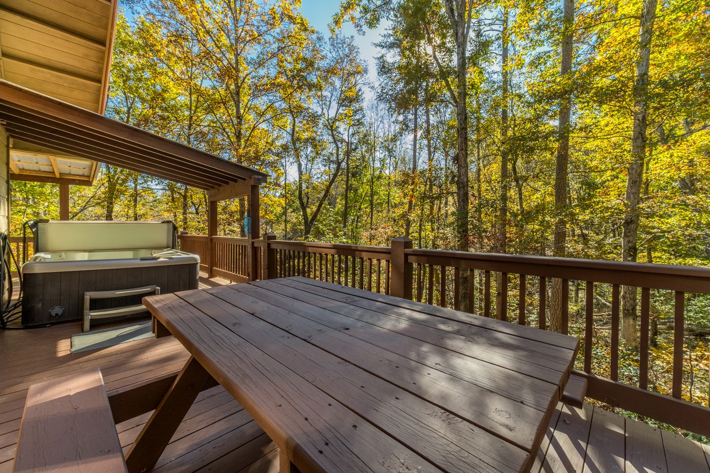 Pet-Friendly Cabin with Outdoor Living Space in Cleveland, Georgia