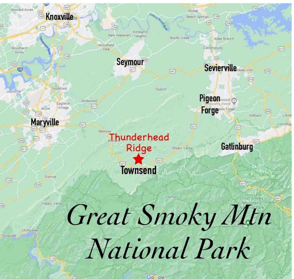 Pet-Friendly Cabin Near Great Smoky Mountains, Tennessee