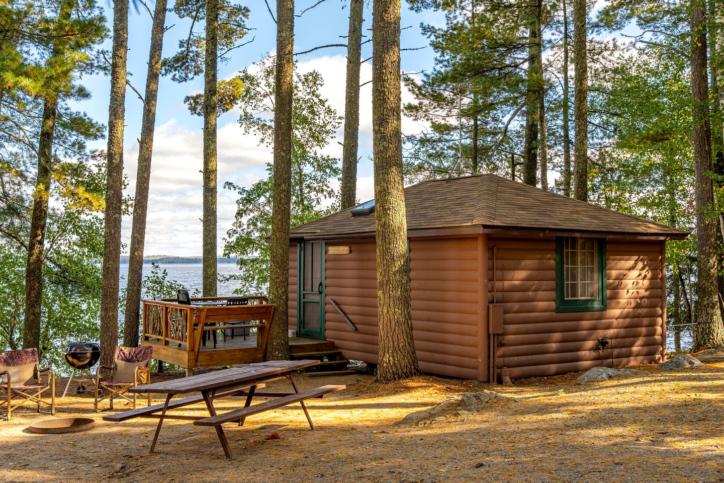 Quiet Waterfront Getaway with Relaxing Deck and Nature Views in Orr, Minnesota