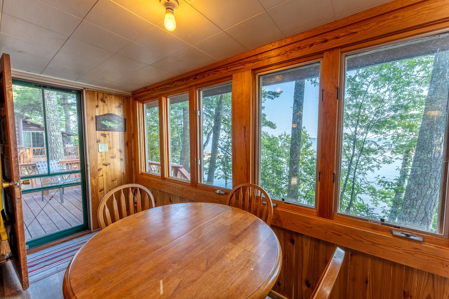 Quiet Waterfront Getaway with Relaxing Deck and Nature Views in Orr, Minnesota