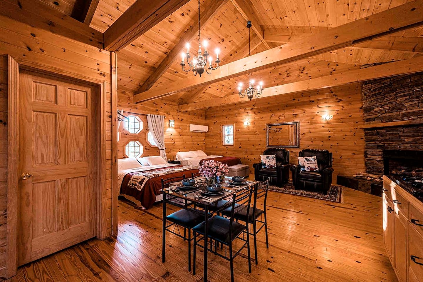 Pet-Friendly, Rustic Cottage with Access to Messalonskee Lake and Views of Belgrade Stream with Hot Tub in Maine