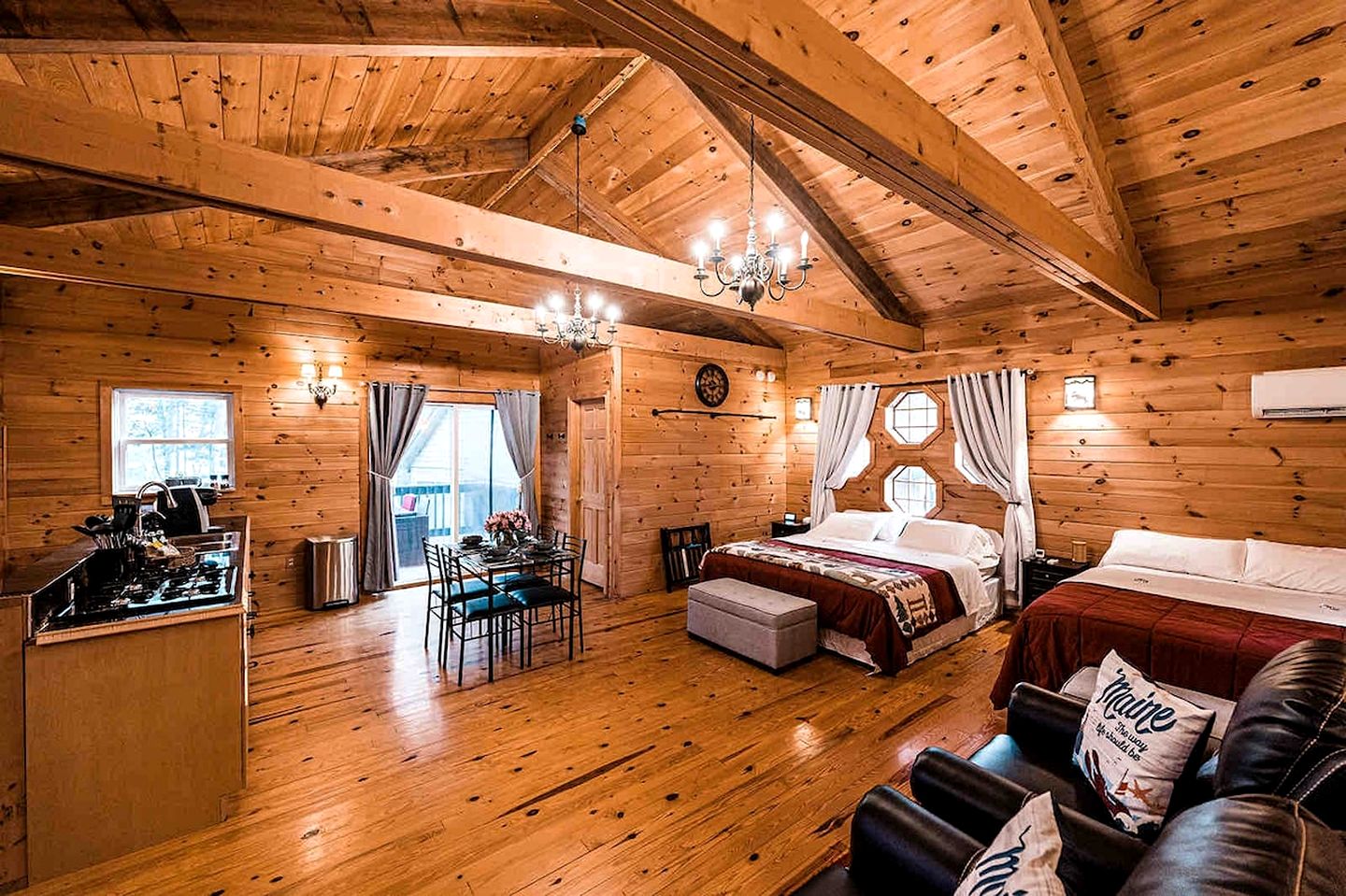 Pet-Friendly, Rustic Cottage with Access to Messalonskee Lake and Views of Belgrade Stream with Hot Tub in Maine