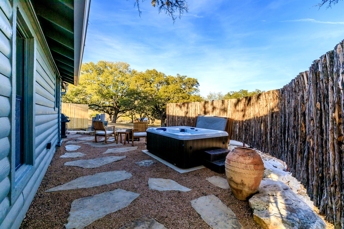 Pet-Friendly Glamping Cabin, with River Access in Ingram, Texas
