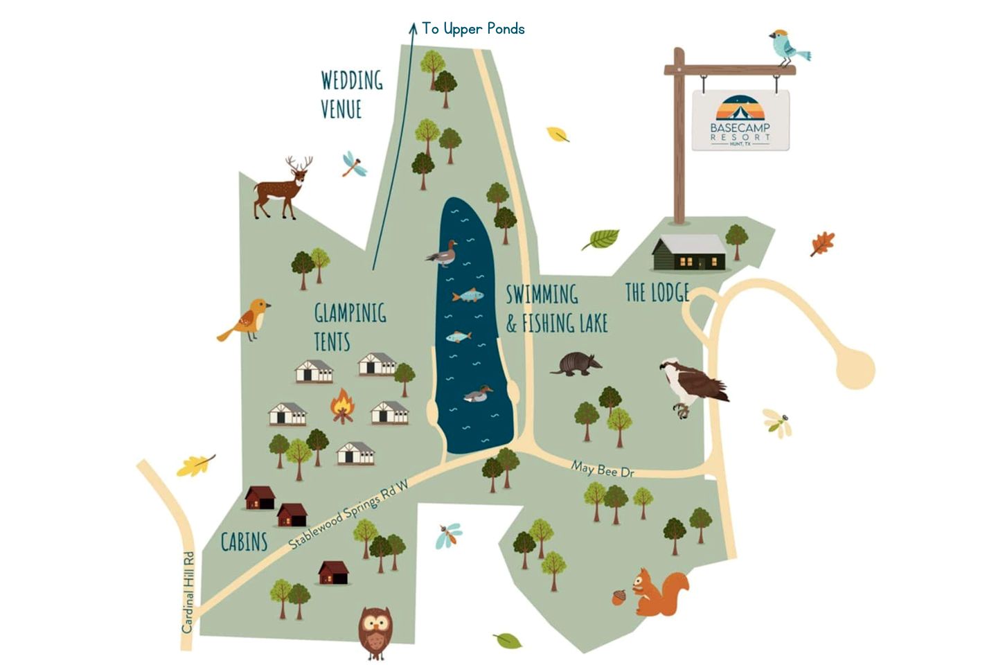 Pet-Friendly Glamping Cabin, with River Access in Ingram, Texas