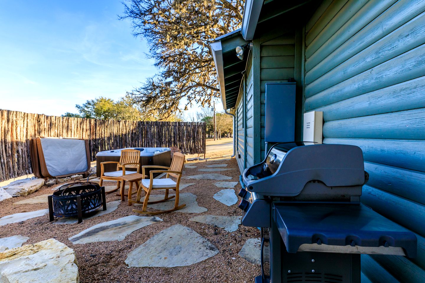 Pet-Friendly Glamping Cabin, with River Access in Ingram, Texas