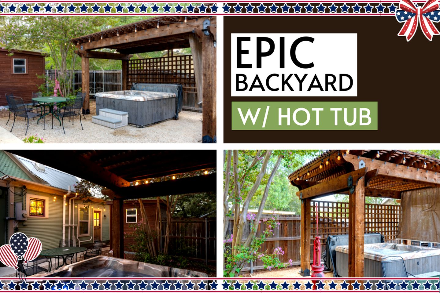 Pet Friendly, Rustic Cottage with Hot Tub and Charming Backyard, Perfect for a Weekend Escape from Austin, Texas