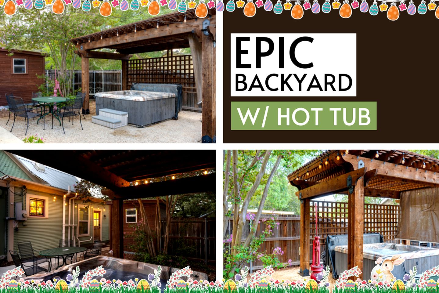 Pet Friendly, Rustic Cottage with Hot Tub and Charming Backyard, Perfect for a Weekend Escape from Austin, Texas