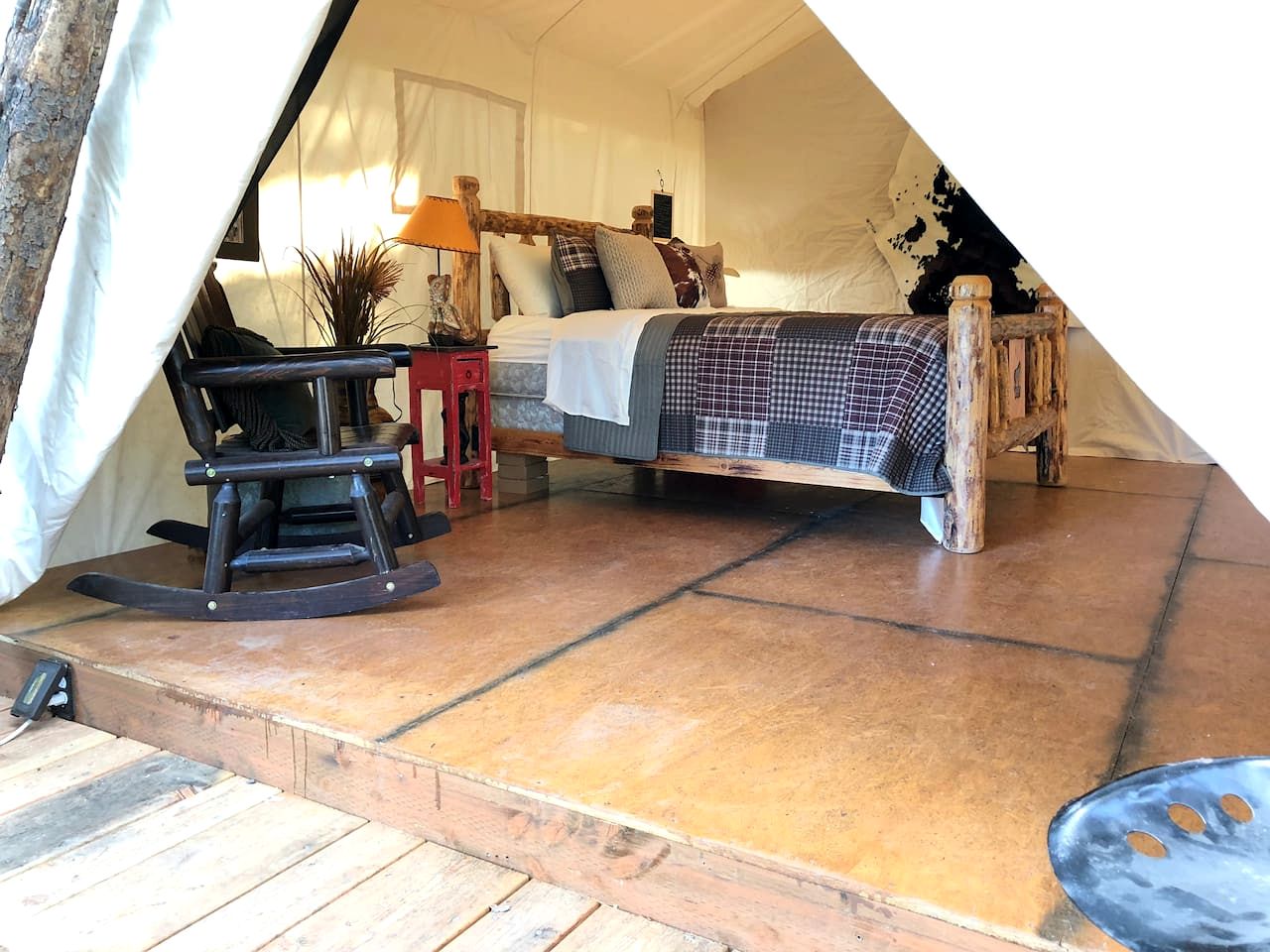 Pet-Friendly Safari Tent Glamping in Swan Valley, Idaho near Jackson Hole