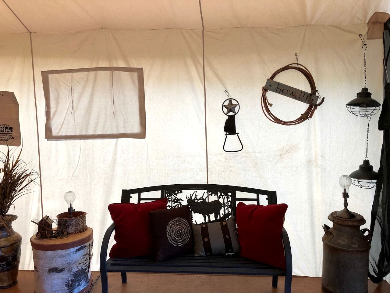 Pet-Friendly Safari Tent Glamping in Swan Valley, Idaho near Jackson Hole