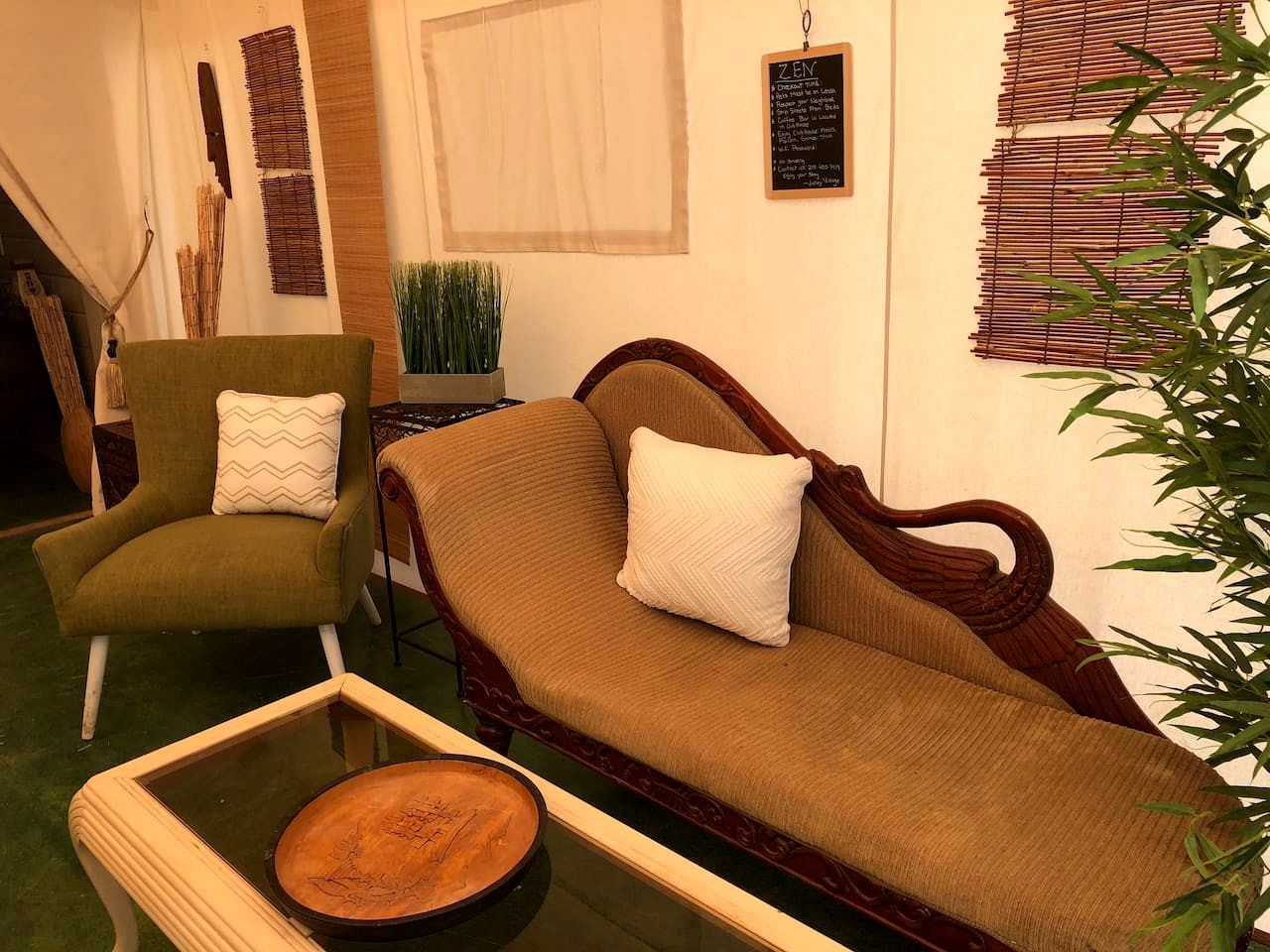 Luxury Safari Tent with Private Bathroom in Swan Valley, Idaho near Palisades Lake