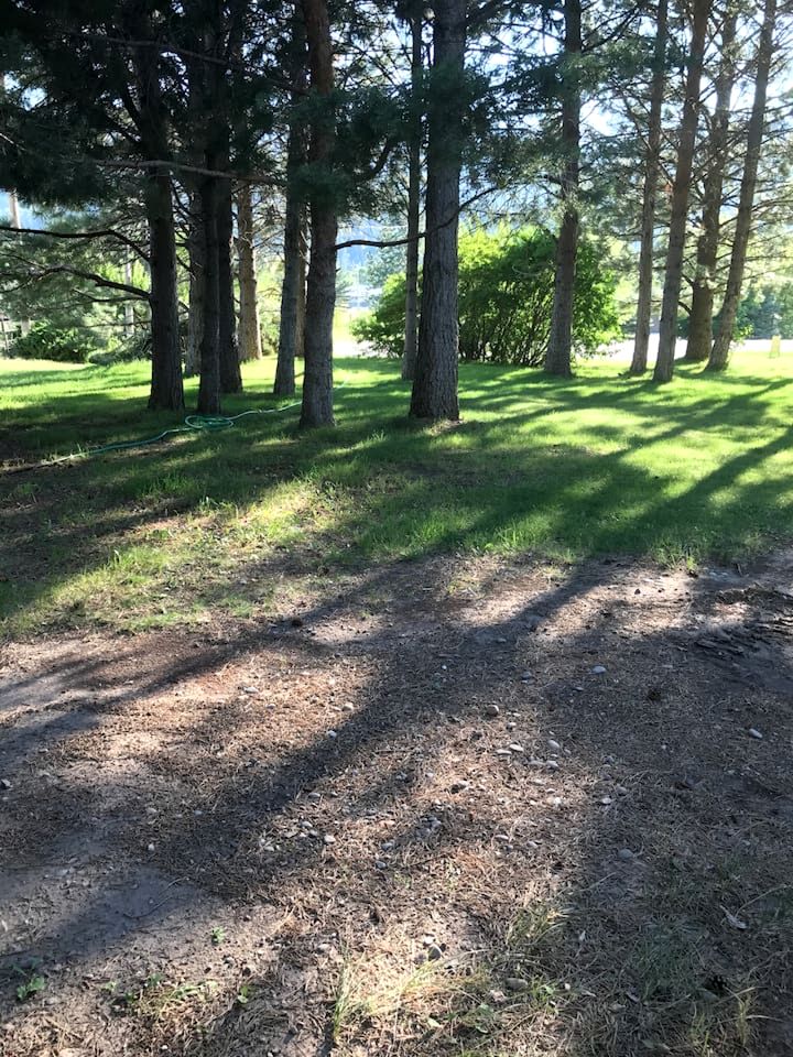 Luxury Safari Tent with Private Bathroom in Swan Valley, Idaho near Palisades Lake