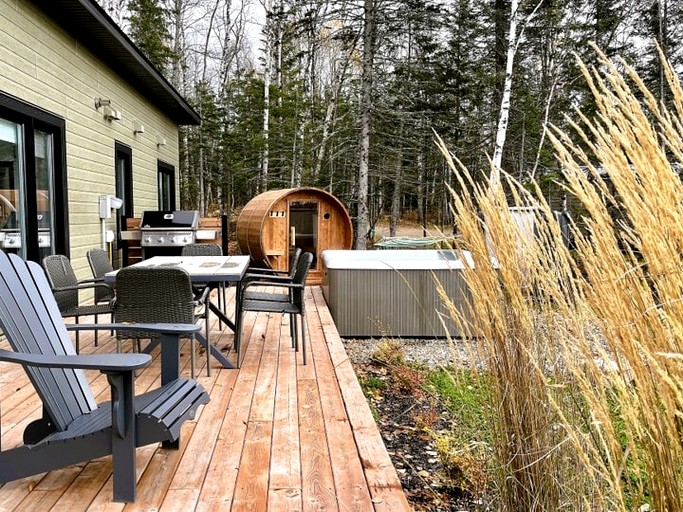 Cottages (Canada, Baie Saint Paul, Quebec)