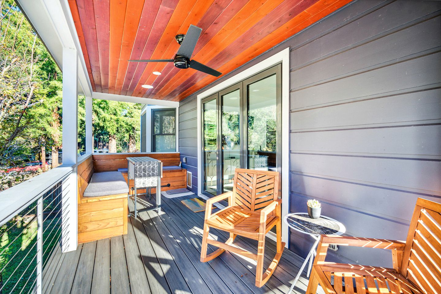 Stylish Dog-Friendly Cabin with Deck and Yard near Russian River in Monte Rio, California